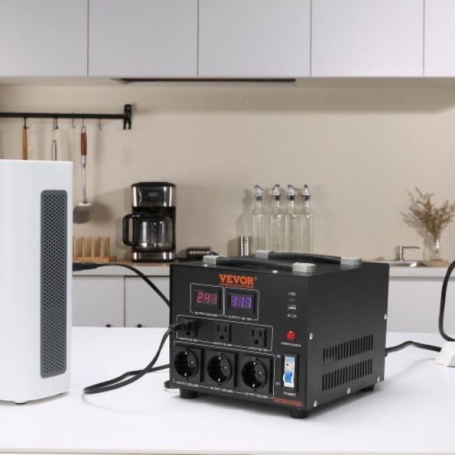 Μετασχηματιστής Τάσης VEVOR 5000W, Βαρέως Τύπου, CE Πιστοποιημένος  DYZHQ110V230VQLPQV2