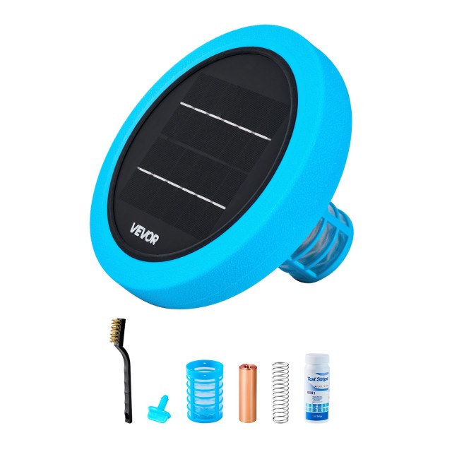 VEVOR Ηλιακός Ιονιστής Πισίνας με Χαλκό, Αυτόματος Καθαριστής Νερού έως 132489 Λίτρα TYNYCLZFSQXHUMG2E001V0