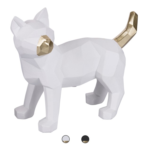 Galileo Διακοσμητικό σημείο γάτας από πολυρητίνη 25,4x11xΥ22,5 εκ. Sibilla 5919417 Τυχαία Επιλογή Χρωμάτων