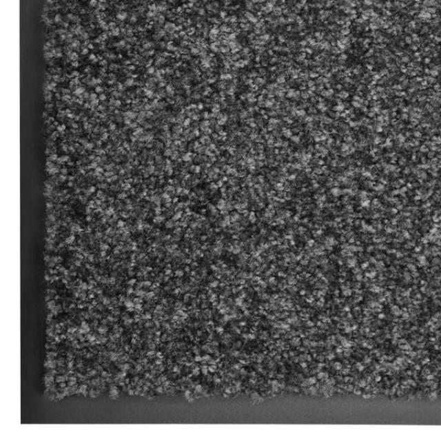 vidaXL Πατάκι Εισόδου Πλενόμενο Ανθρακί 40 x 60 εκ. 323415
