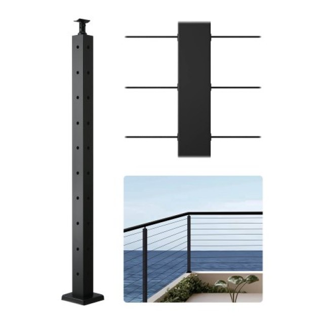 VEVOR Κολόνα Καλωδίωσης VEVRO 36x2x2 Ίντσες με Οπές L-Σχήματος 1JZLGZXHS914ZPBNY001V0