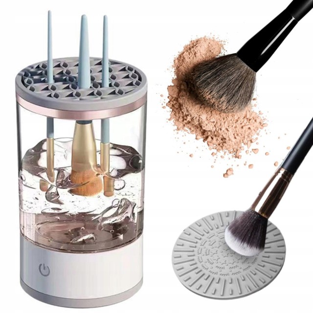 Verk Group Βάση Καθαρισμού Πινέλων και Σφουγγαριών με USB Φόρτιση 5907451378212