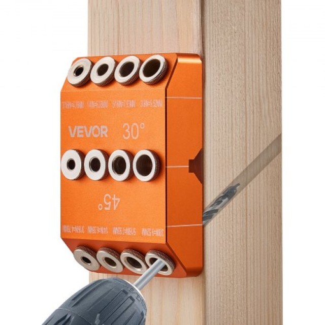 VEVOR Φορητό Οδηγό Διάτρησης 30/45/90 Μοιρών Ακριβείας ZJJDJDZKDXQJZMC5X001V0