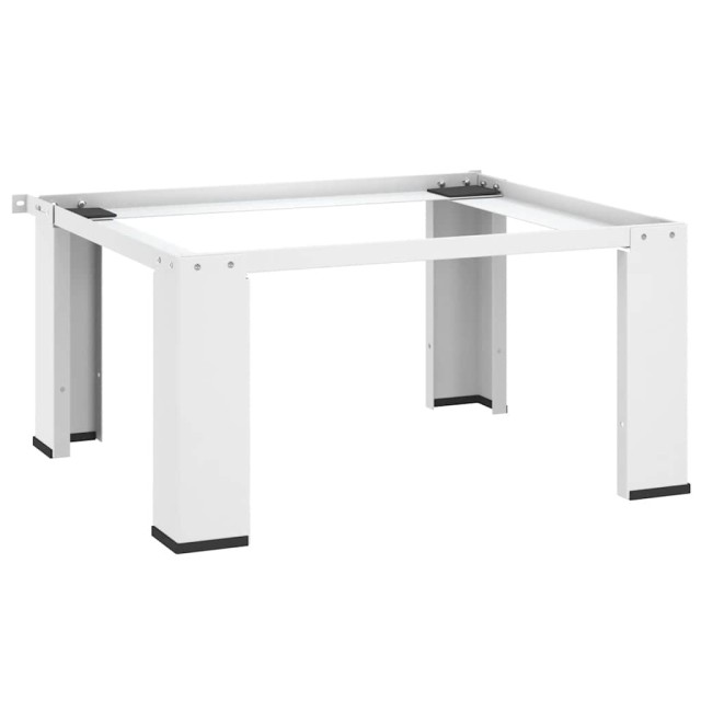 vidaXL Βάση Στήριξης Πλυντηρίου Ρούχων Λευκή 4009866