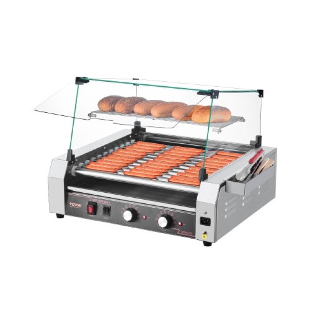VEVOR Ηλεκτρική Συσκευή Ψησίματος Hot Dog 2200W SYGDSRGJ11GF8O3OPV2