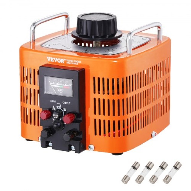 VEVOR  Μετασχηματιστής Ρυθμιστής Τάσης 3000VA 10A 0-300V AC KBBYQZZBS300V4UUVV7