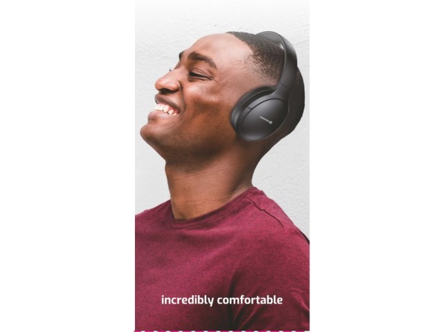 SWISSTEN Ασύρματα Ακουστικά Bluetooth ANC Pure, Μαύρο 8595217488359