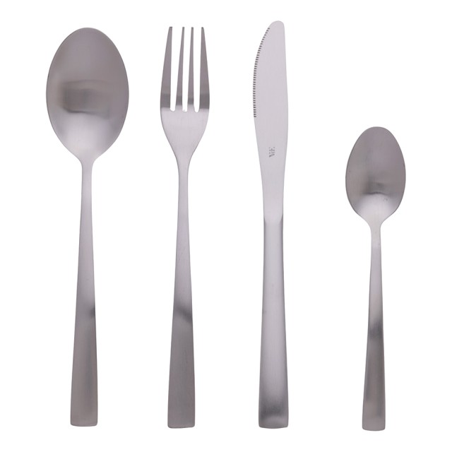 Villa dEste Home Σετ 24 Ανοξείδωτων Σκευών Silver Madison Φινίρισμα 5911388