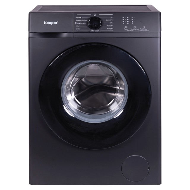 Kooper Πλυντήριο 8 Κιλά slim 11 αυτόματα προγράμματα 1200 RPM μαύρο ματ Kooper 5922340