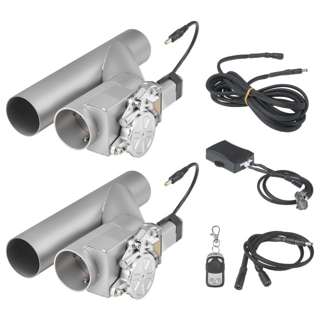 VEVOR Ηλεκτρικό Σετ Εξάτμισης 63.5mm με Τηλεχειριστήριο - Universal για Αυτοκίνητα & SUV DDPQQDQZGK25Y5HKH001V9