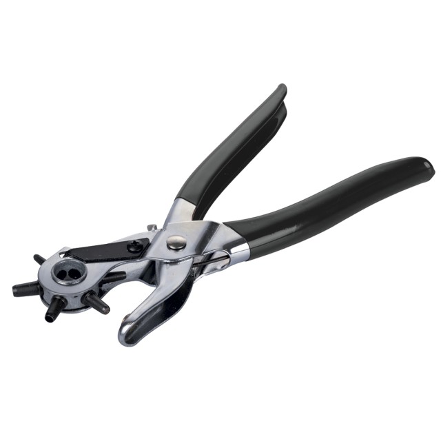 Galileo Διάτρητη Πένσα από Ανθρακοχάλυβα με 6 Ανταλλάξιμα Μεγέθη Οπών και Αντιολισθητική Λαβή 5910597