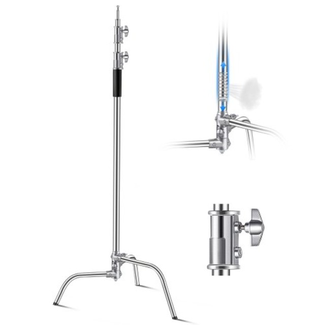 VEVOR Φωτογραφικό Σταντ Ανοξείδωτο 10.83 ft/330 cm CXJWHJ3M0000K3EXWV0
