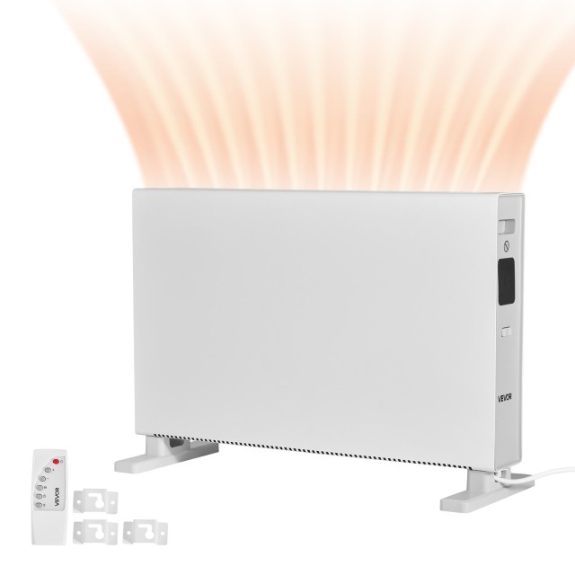 VEVOR Πανίσχυρο Ηλεκτρικό Θερμαντικό Πάνελ, 2000W, Δυνατότητα Στερέωσης στον Τοίχο ή Ελεύθερης Τοποθέτησης, Διαστάσεις: 620 x 115 x 385 mm DHSDNQ2000WY7Q811001V2