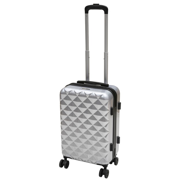 Galileo Μικρή Βαλίτσα με 4 Περιστρεφόμενες Ρόδες 360, Κλείσιμο με Διπλό Συνδυασμό Φερμουάρ Diamond 5905385