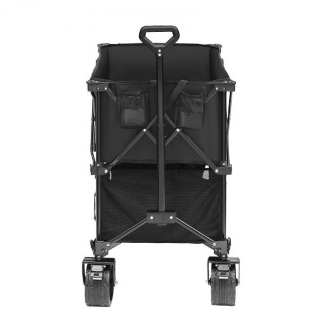 Πτυσσόμενο Καρότσι VEVOR Διπλής Στρώσης, 400L, 450 lbs, για Κάμπινγκ, Ψώνια, Κήπο ZDHYBXSSTCHSXALL9V0