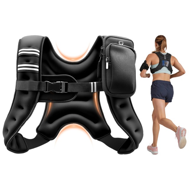 VEVOR Γιλέκο Βαρών 2,8 kg για Προπόνηση GDZLKBXTS6LB3SLHO001V0