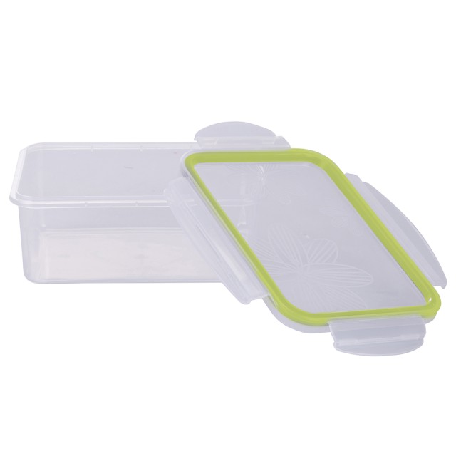 Galileo Αεροστεγής δοχείο 550 ml από πλαστικό PP 155x105x6 cm πράσινο SChef 2188086