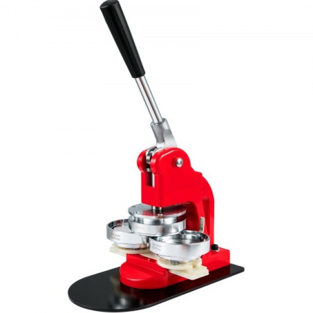 Μηχανή Κατασκευής Κουμπιών VEVOR, 75mm (3 ίντσες), Σετ Πιεστηρίου για Καρφίτσες, 500τμχ & Κόφτης & Μαγικό Βιβλίο  BJSKXZ75MM500LIOZV0