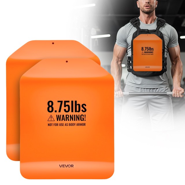 VEVOR Καμπύλες Πλάκες Βάρους Γιλέκου 4 kg, Ατσάλινες, Ζεύγος HJGKPZPHJGQB133TR001V0