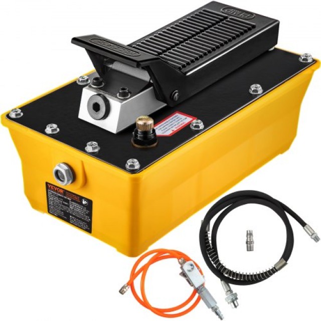 VEVOR Αεροϋδραυλική Αντλία 10,000 PSI με Ποδόπληκτρο και Σπρέι για Βαριά Μηχανήματα  QDYYBHSBD2.3L9FR9V0