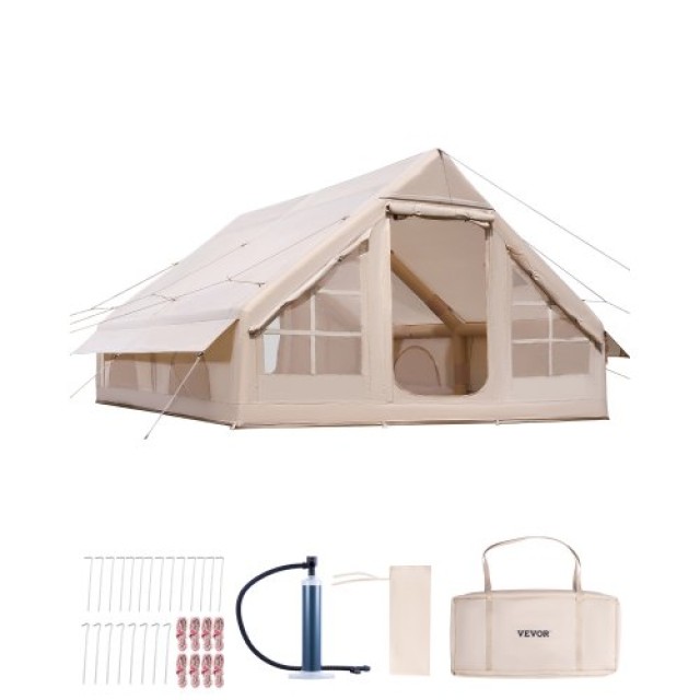 VEVOR Φουσκωτή Σκηνή Glamping 5-8 Ατόμων με Αντλία KJZP431MCQWZUXN7IV0