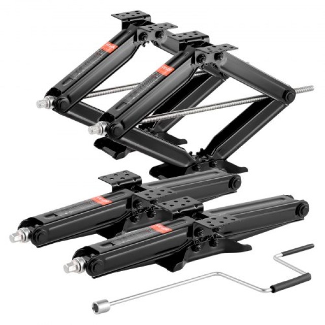 VEVOR Σετ 4 Υδραυλικοί Γρύλοι Σταθεροποίησης 6500lbs 23.4in για RV FCWDQJD4JZ65J75KP001V0
