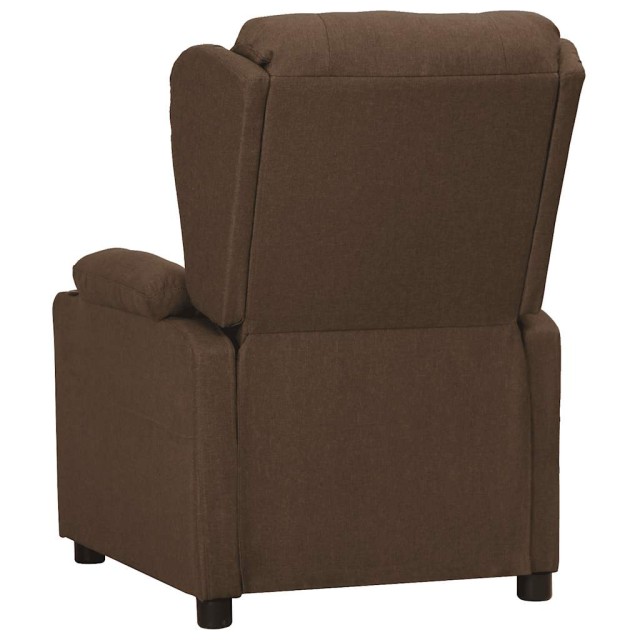 vidaXL Πολυθρόνα Relax με Υποπόδιο Καφέ 72.5x96x99.5cm 3093427
