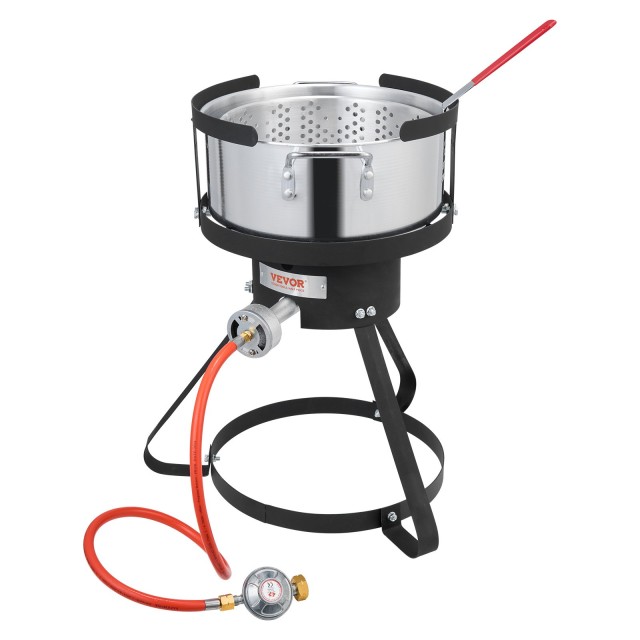 Φορητή Υπαίθρια Φριτέζα Προπανίου 9,35L 54.000 BTU -  HXG54000BTU1Q7OFOV0 VEVOR