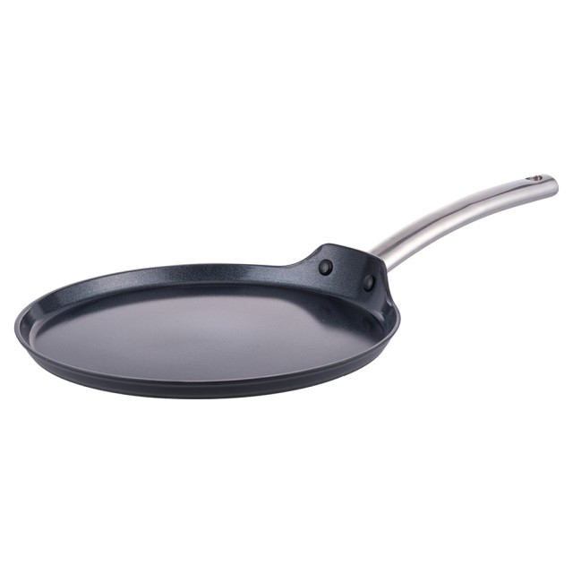 Galileo Κρεπιέρα 28 εκ σε σφυρήλατο αλουμίνιο με κεραμική αντικολλητική επικάλυψη και βάση full induction SChef Premium 5920954