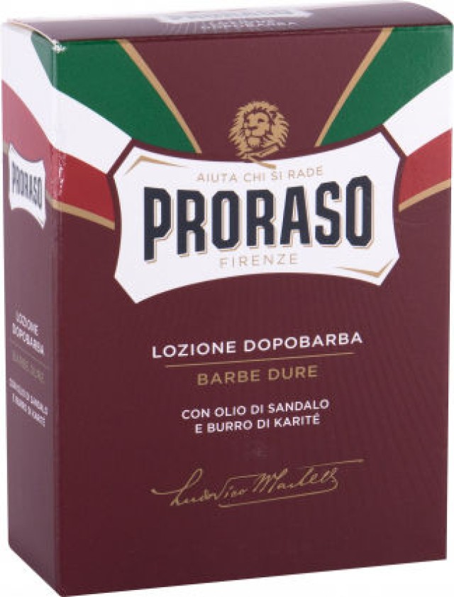 Proraso After Shave Lotion Sandalwood & Shea Butter για Ευαίσθητες Επιδερμίδες 100ml 8004395009725