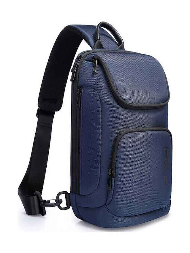 BANGE Ανδρική Τσάντα Στήθους Navy Μπλε 7565-Blue
