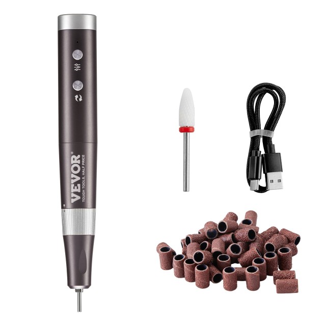 Ηλεκτρικός Ασύρματος Τροχός Νυχιών - 30000RPM VEVOR CDSMJDMJBSZCPZS90V9