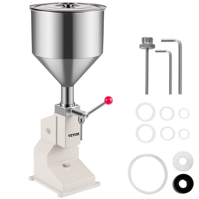 VEVOR Χειροκίνητη Μηχανή Γέμισης Υγρών 5-50 ml από Ανοξείδωτο Ατσάλι A03SDGZJ000000001V0