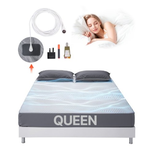 VEVOR Σεντόνια Γείωσης Queen Size 95% Βαμβάκι + 5% Ασημένια Ίνα JDCZ6080INCHNAVCIV0