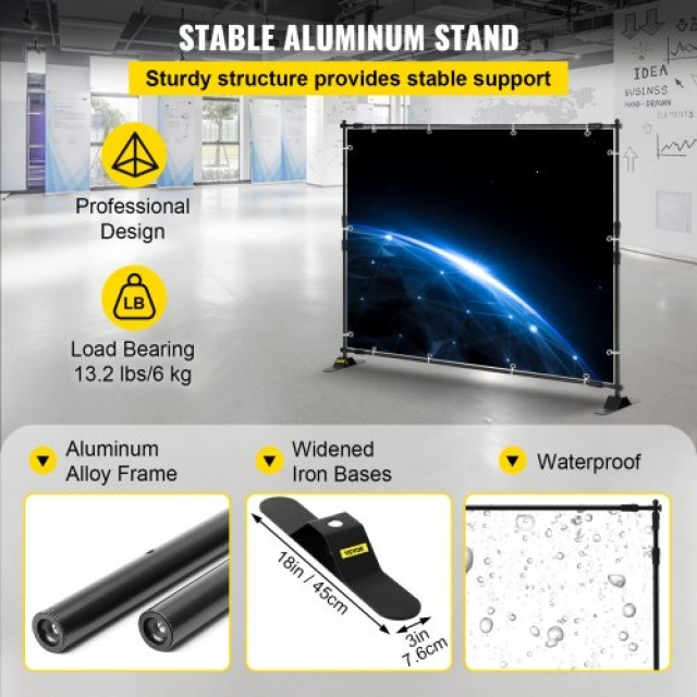 Σετ 4 Διαφημιστικών Banner Stand 54 έως 96 για Εμπορικές Εκθέσεις  4XDM-ABSZSJ000001V0