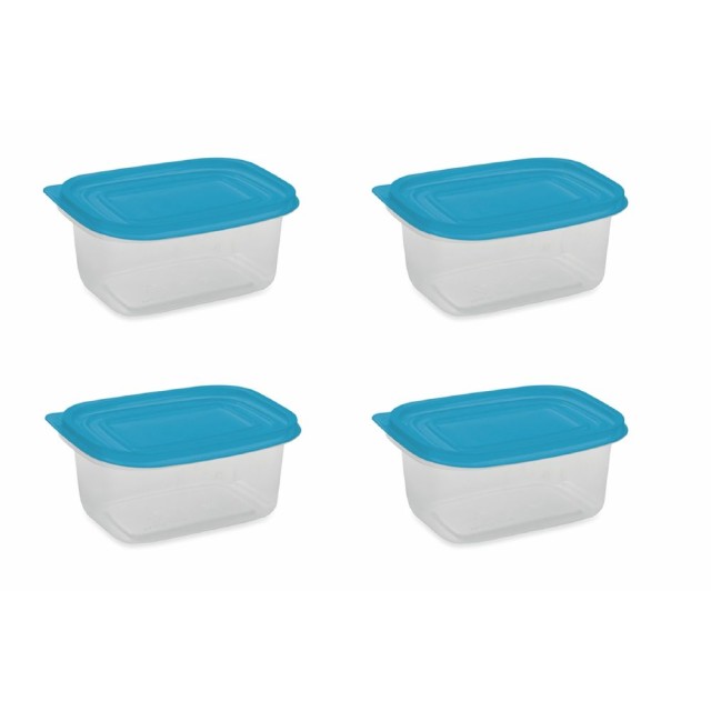 Galileo Σετ από 4 Δοχεία Διατήρησης Φρεσκάδας PP με Καπάκι 710 ml 2195958
