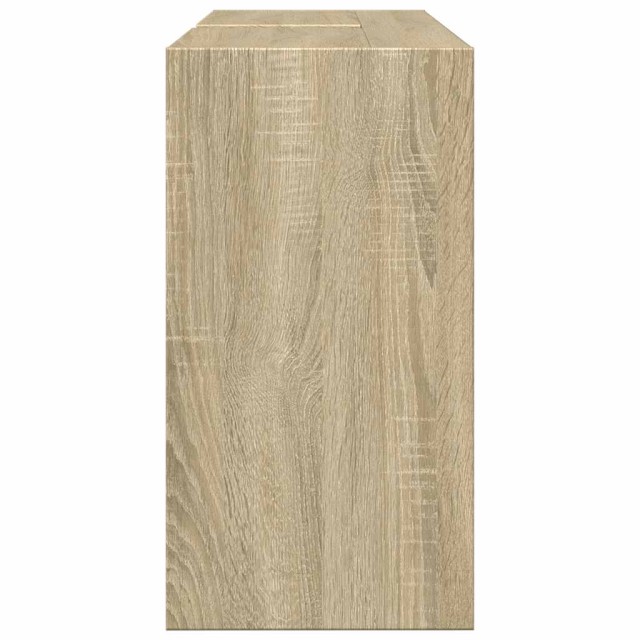 vidaXL Ντουλάπι Νιπτήρα Μπάνιου 90x29x55 cm σε Χρώμα Δρυ Sonoma με Άφθονο Αποθηκευτικό Χώρο 848124