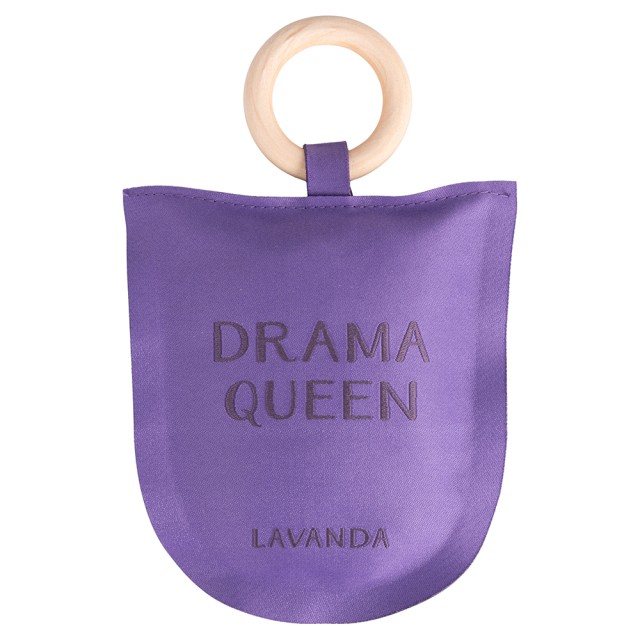 Villa dEste Home Αρωματικό Σακουλάκι για Ντουλάπες με Ξύλινο Κρίκο Άρωμα Λεβάντας Drama Queen 5923238