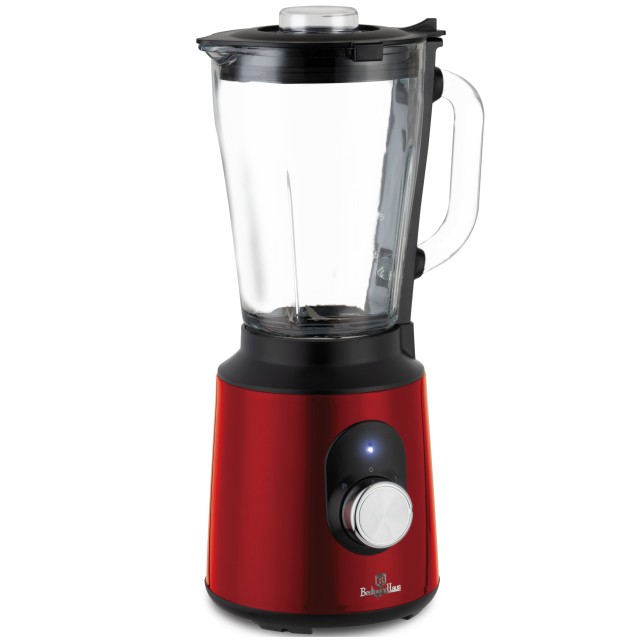 Berlinger Haus Μπλέντερ 1000W με Γυάλινη Κανάτα 1.5L  με Λεπίδες Inox & Λειτουργία Ice Crush BH-9696