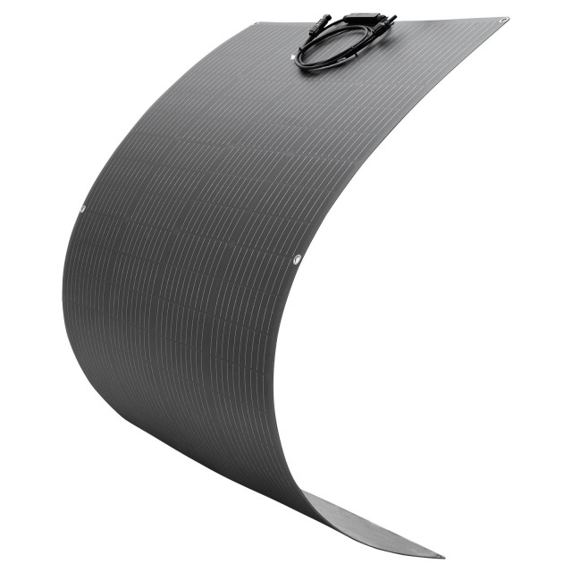 VEVOR Εύκαμπτο Μονοκρυσταλλικό Ηλιακό Πάνελ 200W (21.9% Απόδοση) με Φορτιστή Off-Grid και Έξοδο MC4, Αδιάβροχο IP67 για RV, Αυτοκίνητα και Θαλάσσια Χρήση BRXTYNB1200W9QHMV001Y3