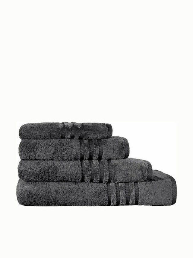 Πετσέτα Προσώπου Bonus 50 x 90cm Anthracite Μαύρο 1122092219006 Guy Laroche