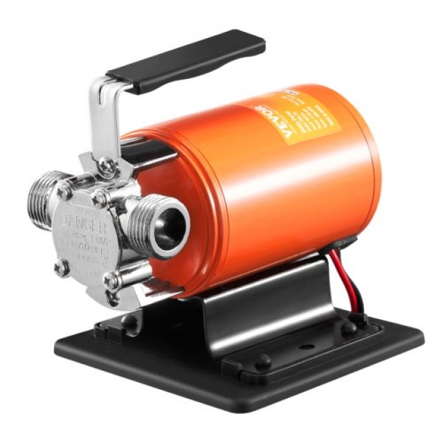 VEVOR Φορητή Αντλία Μεταφοράς Νερού 12V 360 GPH 1/10 HP ZLSCB110HP360ALABV9
