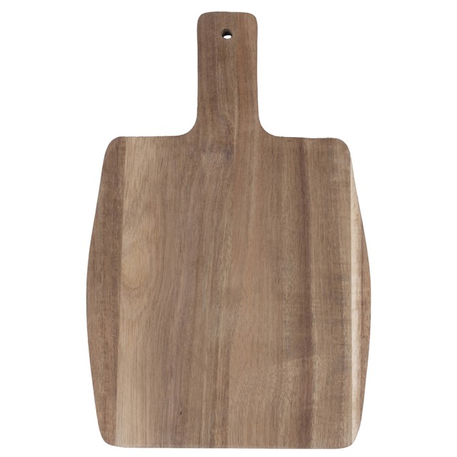 Galileo Ξύλινη επιφάνεια κοπής από ξύλο ακακίας με λαβή 36x23x15 cm SChef 5903930