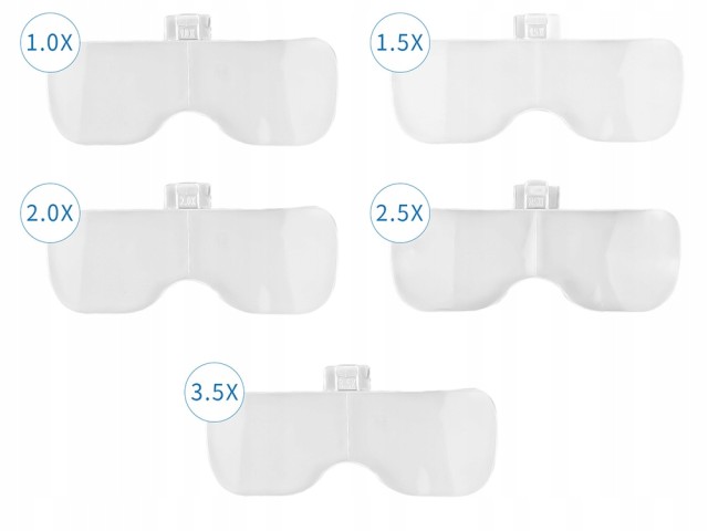 Verk Group Μεγεθυντικός Φακός 4 LED 3.5x PRECIOUS EYE LUXE 5907451345245