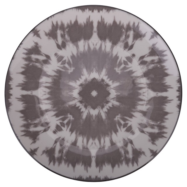 Villa DEste  Σετ 6τμχ Πιάτο φρούτων από πορσελάνη The Grey 5923013