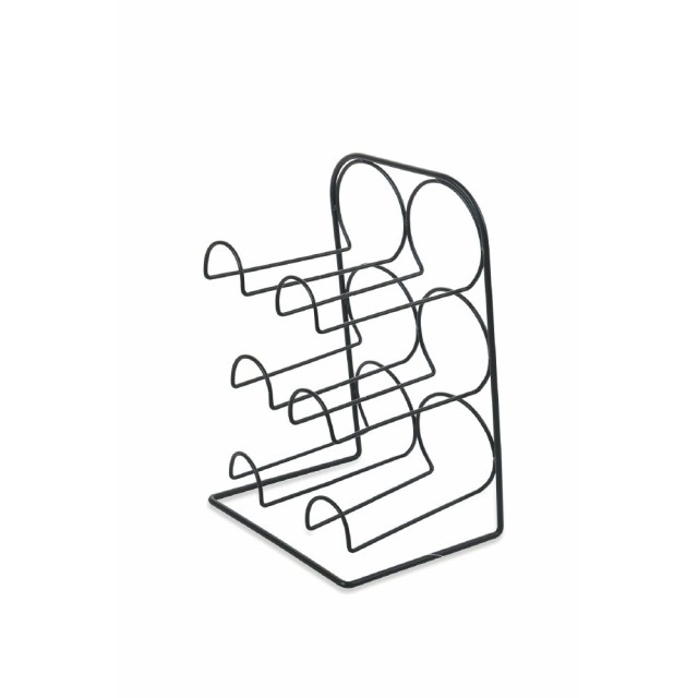 Galileo Μεταλλική θήκη μπουκαλιών για 6 φιάλες κρασί μοντέρνου σχεδιασμού 5900257