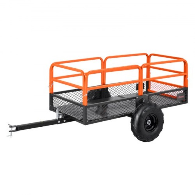 VEVOR Ατσάλινο Τρέιλερ Κήπου 22 Cu. Ft 1600 lbs για Ρυμούλκηση HYTCHCWGK22CKNARP001V0
