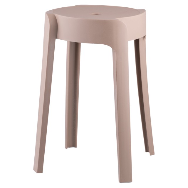 Galileo Σκαμπό συστρέφοντας Σιβύλλα από πλαστικό PP σε σωρό, σε χρώμα ταουπέ 2188860