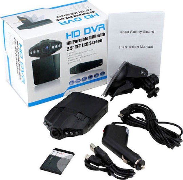 SPM Κάμερα Αυτοκινήτου DVR HD με Οθόνη LCD 2.5 Ανίχνευση Κίνησης και Εγγραφή Βρόχου QH80003