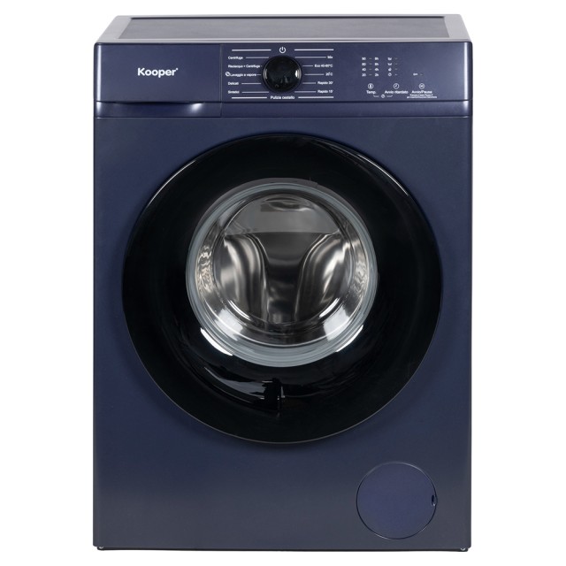 Kooper Πλυντήριο 6 Kg slim 11 αυτόματα προγράμματα 1200 RPM μπλε Kooper 5922510